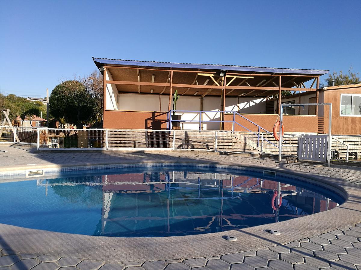 Hotel Cabanas Y Camping Mar Azul Guanaqueros Exterior foto